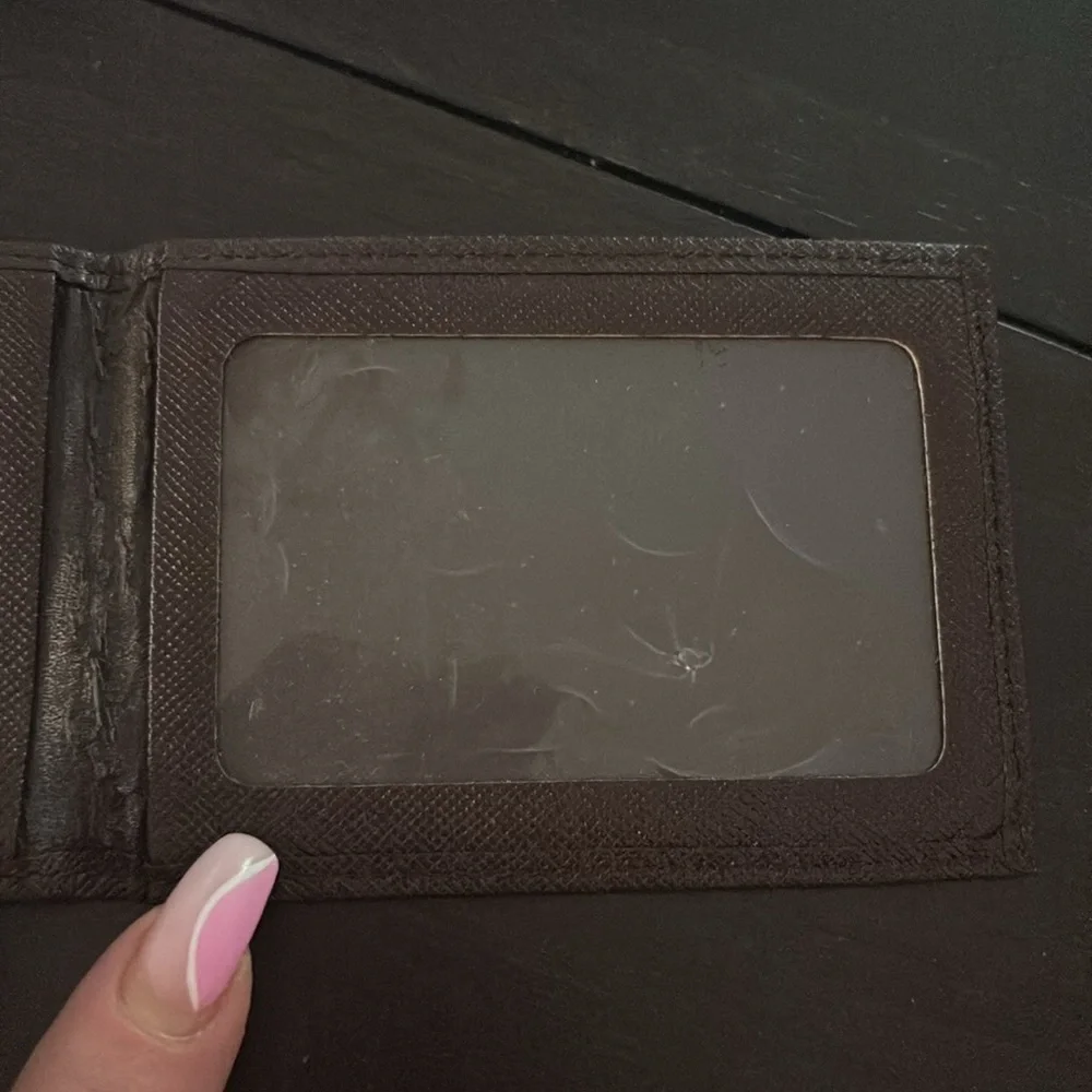 Burberry Canvas Classic Checkered Card ID Wallet Cardholder